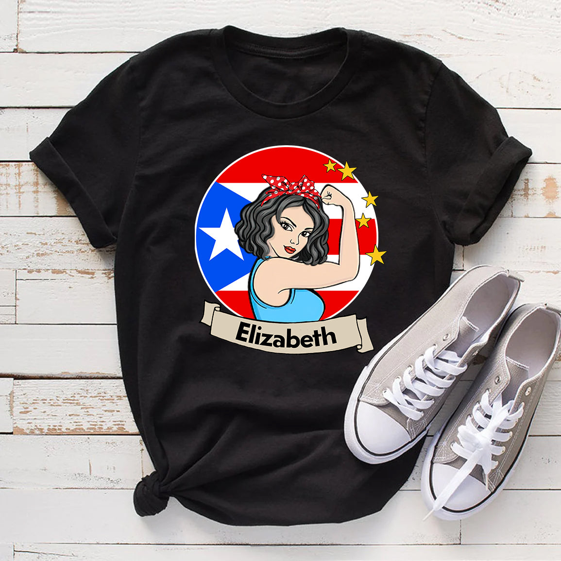 Custom Puerto Rico T-shirt With Your Photo