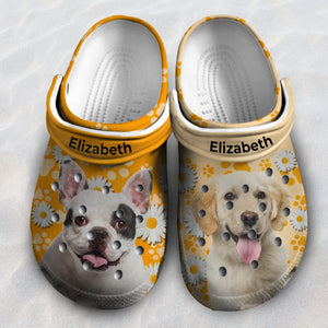 Cute Custom Dog Clogs Shoes For Dog Lovers
