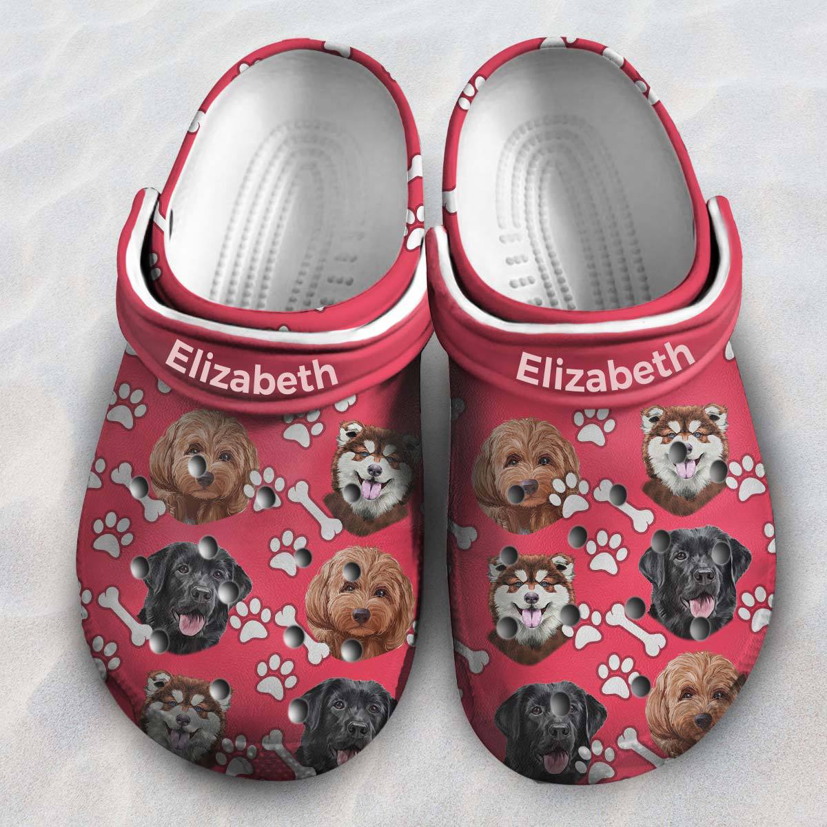 Shoes with your dogs face Clearance