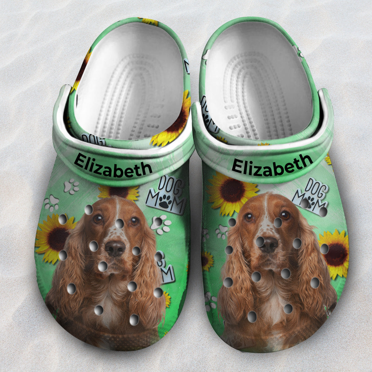 Dog Lovers Personalized Clogs Shoes With Photo And Name
