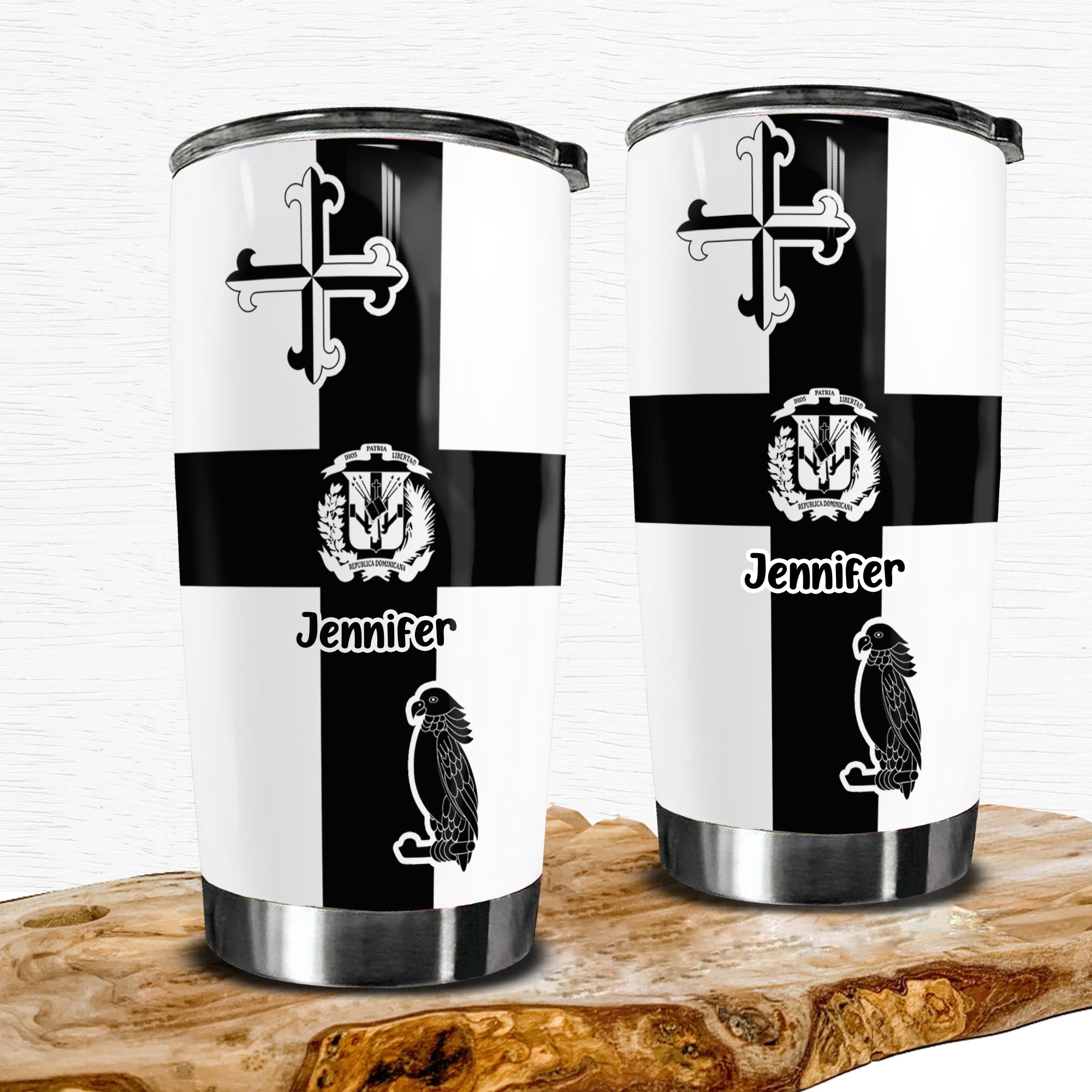 Pride Dominican Tumbler With Symbols