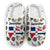Dominican Customized Slippers With Dominican Flag And Symbols