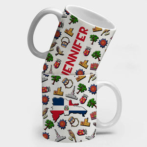 Custom Dominican Republic Mug With Your Name