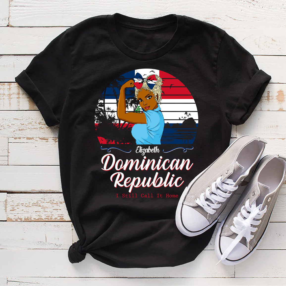 Custom Dominican Republic I Still Call It Home T-shirt