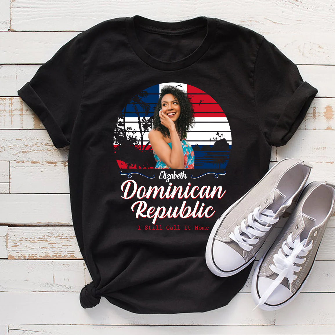 Custom Dominican Republic I Still Call It Home T-shirt