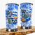 El-Salvador Personalized Tumbler With Symbols Tie Dye