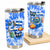 El Salvador Personalized Tumbler With Symbols Tie Dye