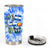 El Salvador Personalized Tumbler With Symbols Tie Dye