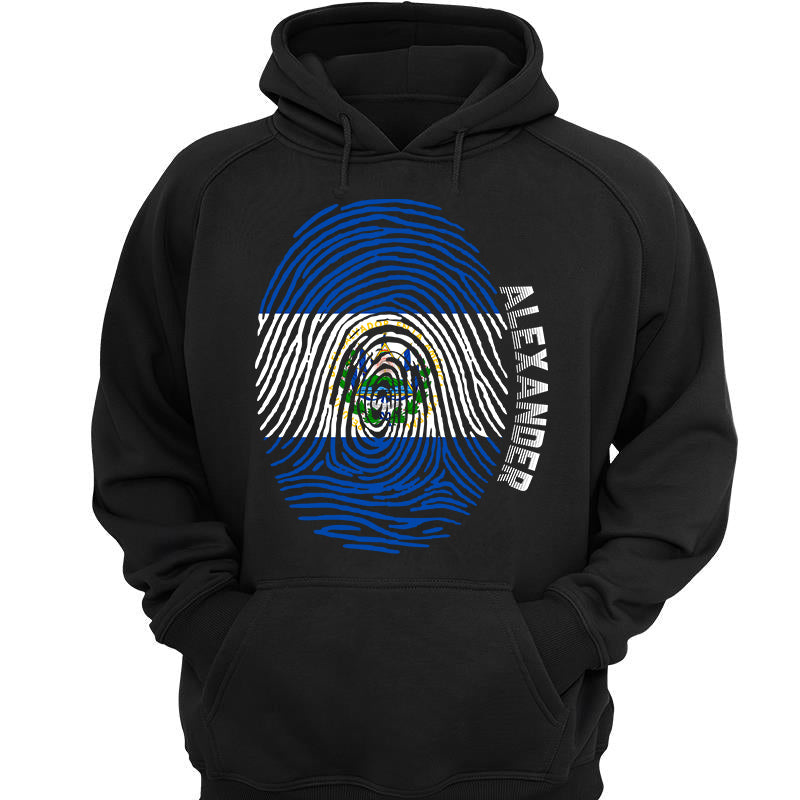 Personalized El Salvador T-shirt With Pride