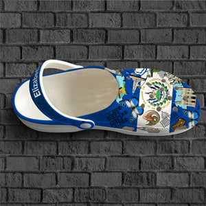 Custom El Salvador Clogs Shoes With Pride