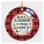 El Salvador Is Always Home Circle Ornament