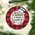 El Salvador Is Always Home Circle Ornament
