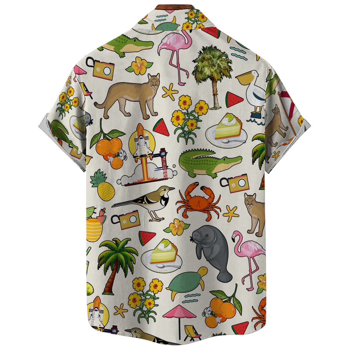 Florida Hawaiian Shirt For Vacation And Travel Lovers