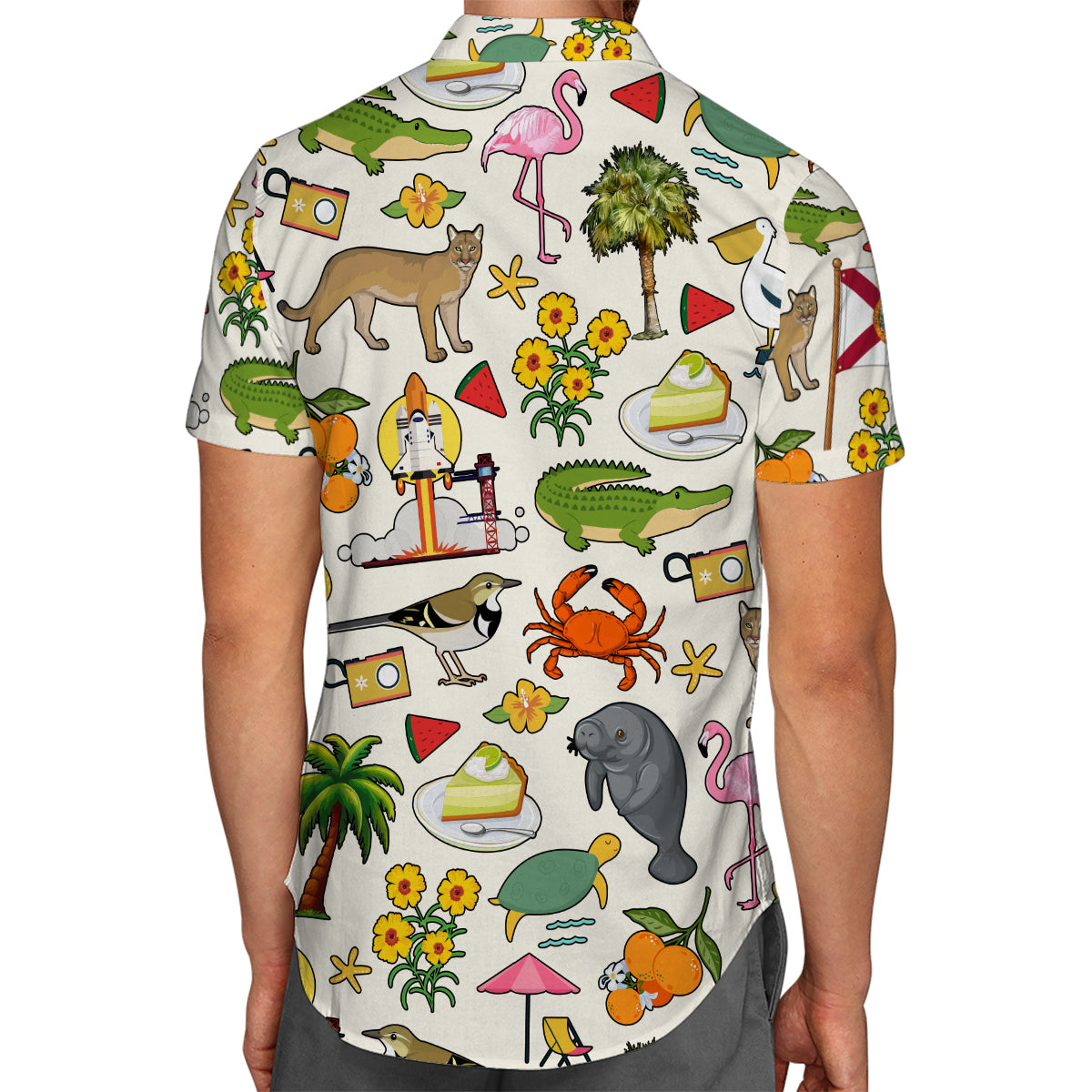 Florida Hawaiian Shirt For Vacation And Travel Lovers
