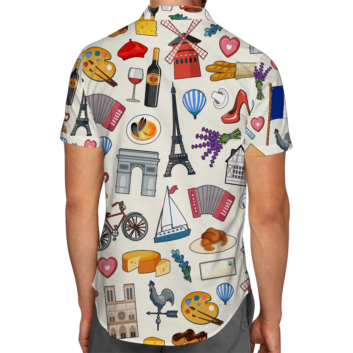 France Hawaiian Shirt For Vacation And Travel Lovers