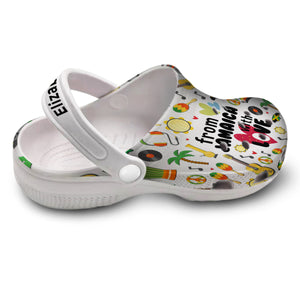 From Jamaica With Love Custom Clogs Shoes