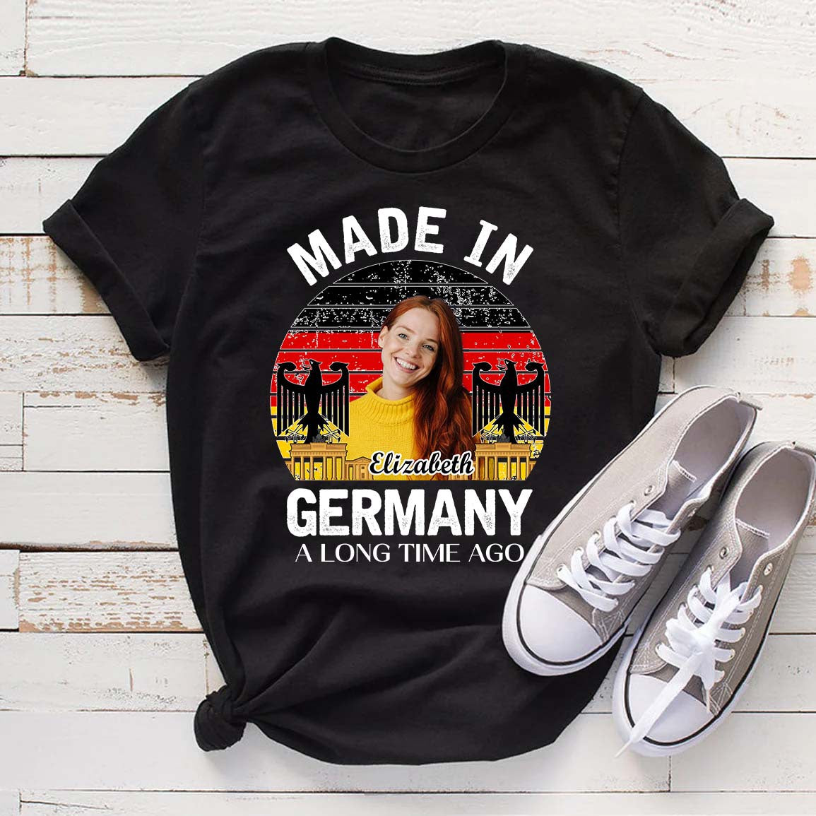 Custom Germany T-shirt, Made in Germany A Long Time Ago