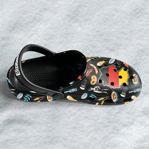 Germany Customized Clogs Shoes With German Flag And Symbols v2