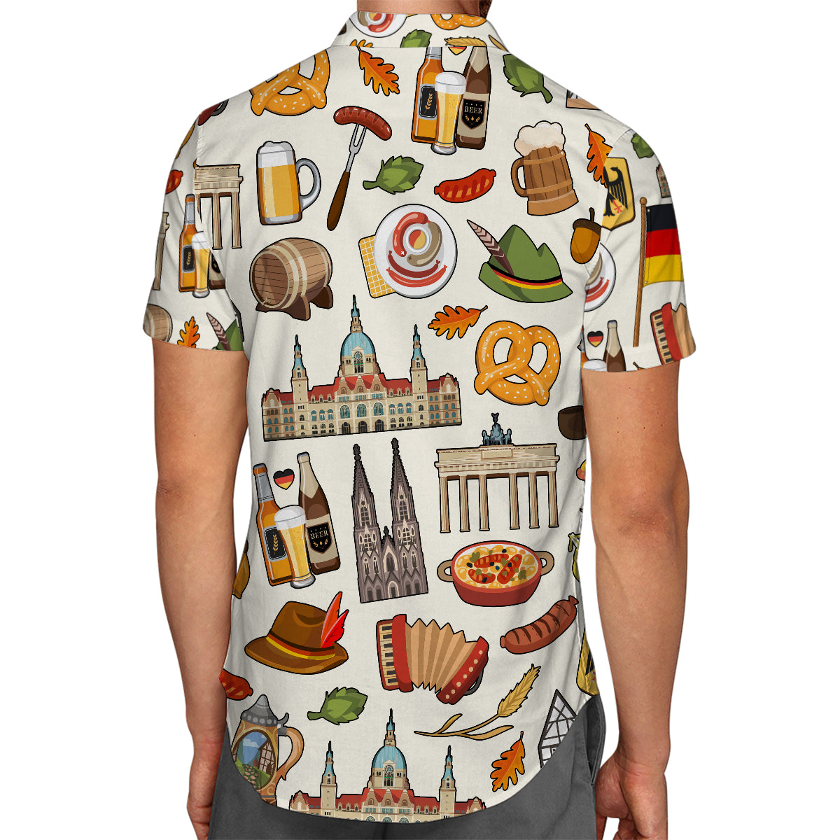 Germany Hawaiian Shirt For Vacation And Travel Lovers