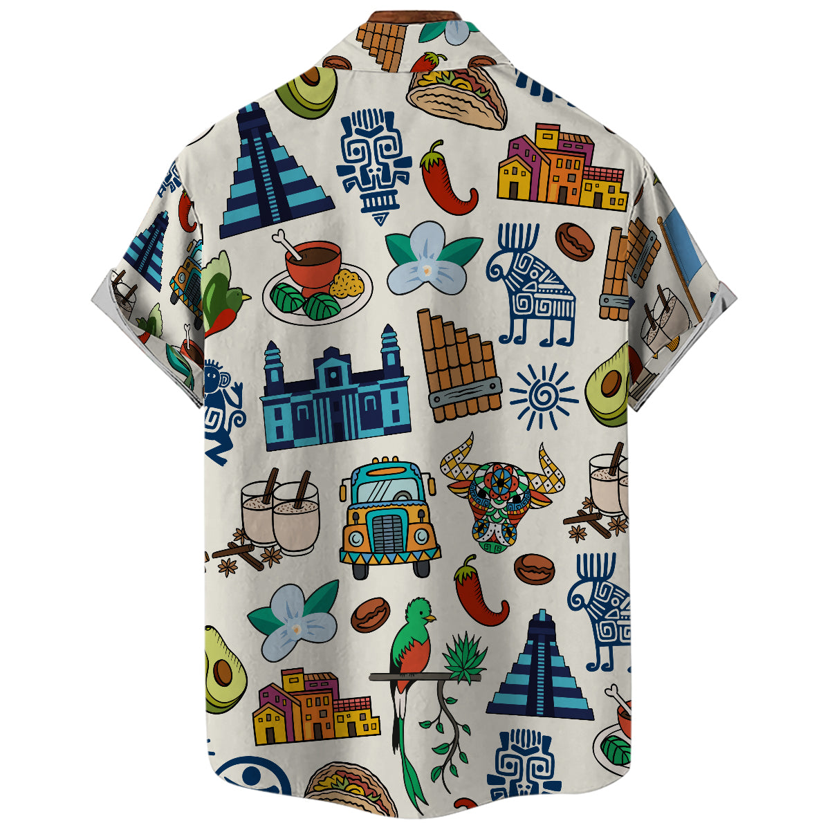 Guatemala Hawaiian Shirt For Vacation And Travel Lovers