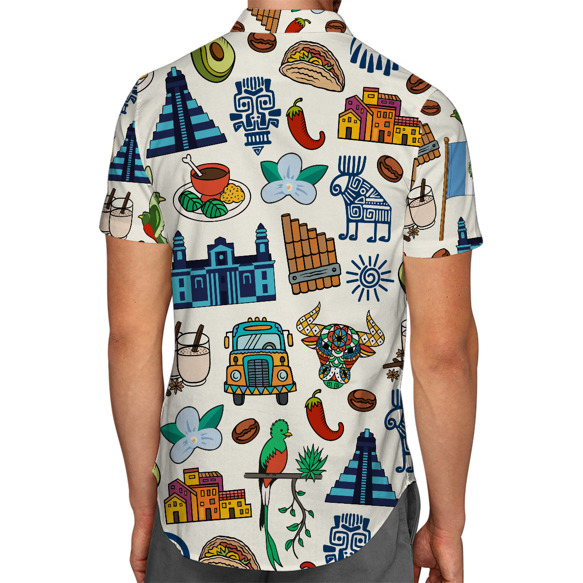 Guatemala Hawaiian Shirt For Vacation And Travel Lovers