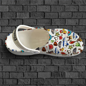 Custom Honduras Clogs Shoes, Honduras It's Where My Story Begins