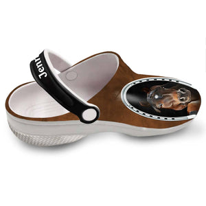 Horse Personalized Clogs Shoes With Picture TH2411