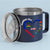 Haitian Girl Custom 14oz Stainless Steel Tumbler With Handle