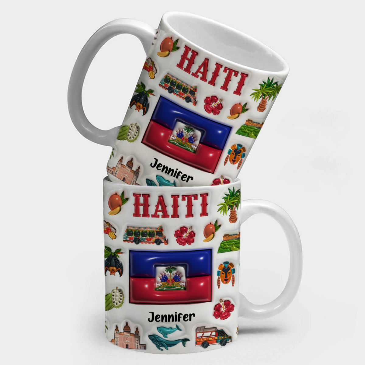 Custom Haiti Coffee Mug Cup With Your Name