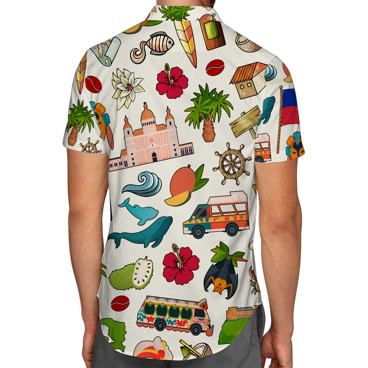 Haiti Hawaiian Shirt For Vacation And Travel Lovers