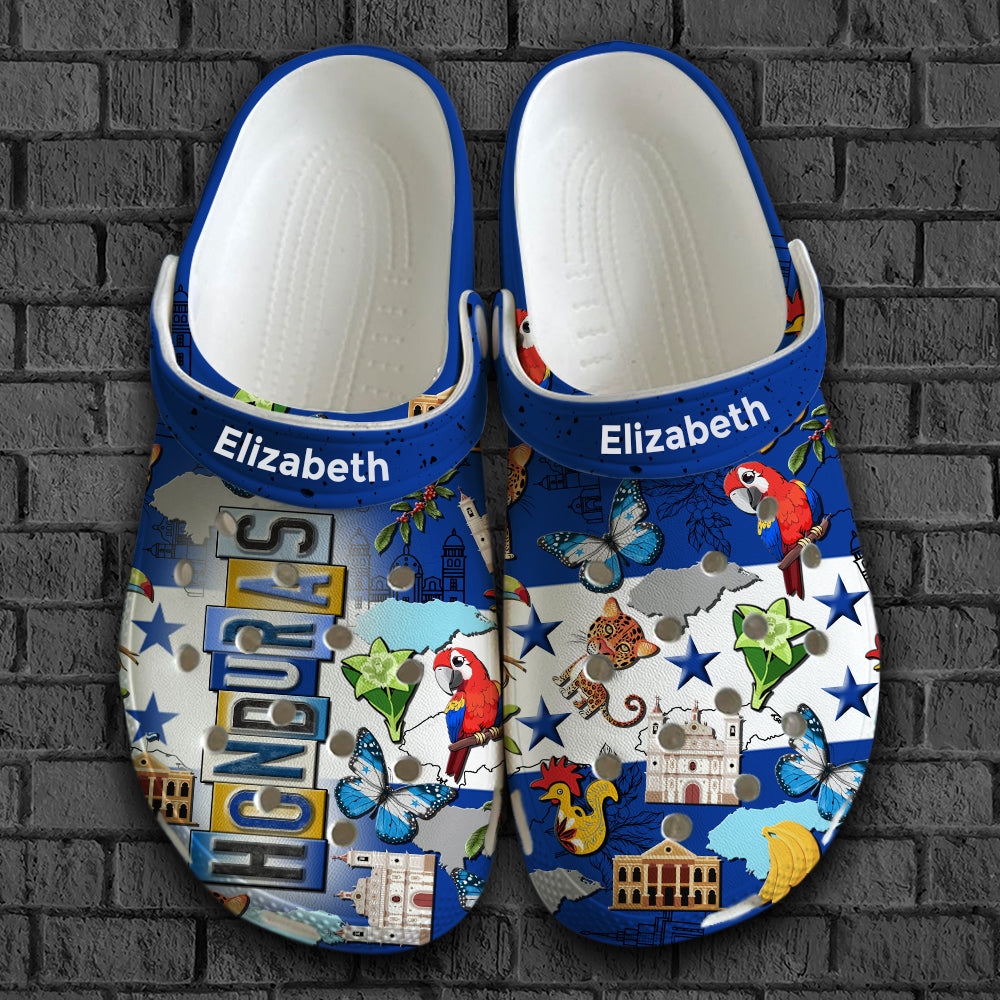 Custom Honduras Clogs Shoes With Pride