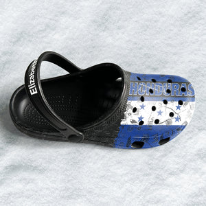 Custom Honduras Clogs Shoes With Honduran
