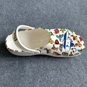 Honduras Customized Clogs Shoes With Honduran Flag And Symbols