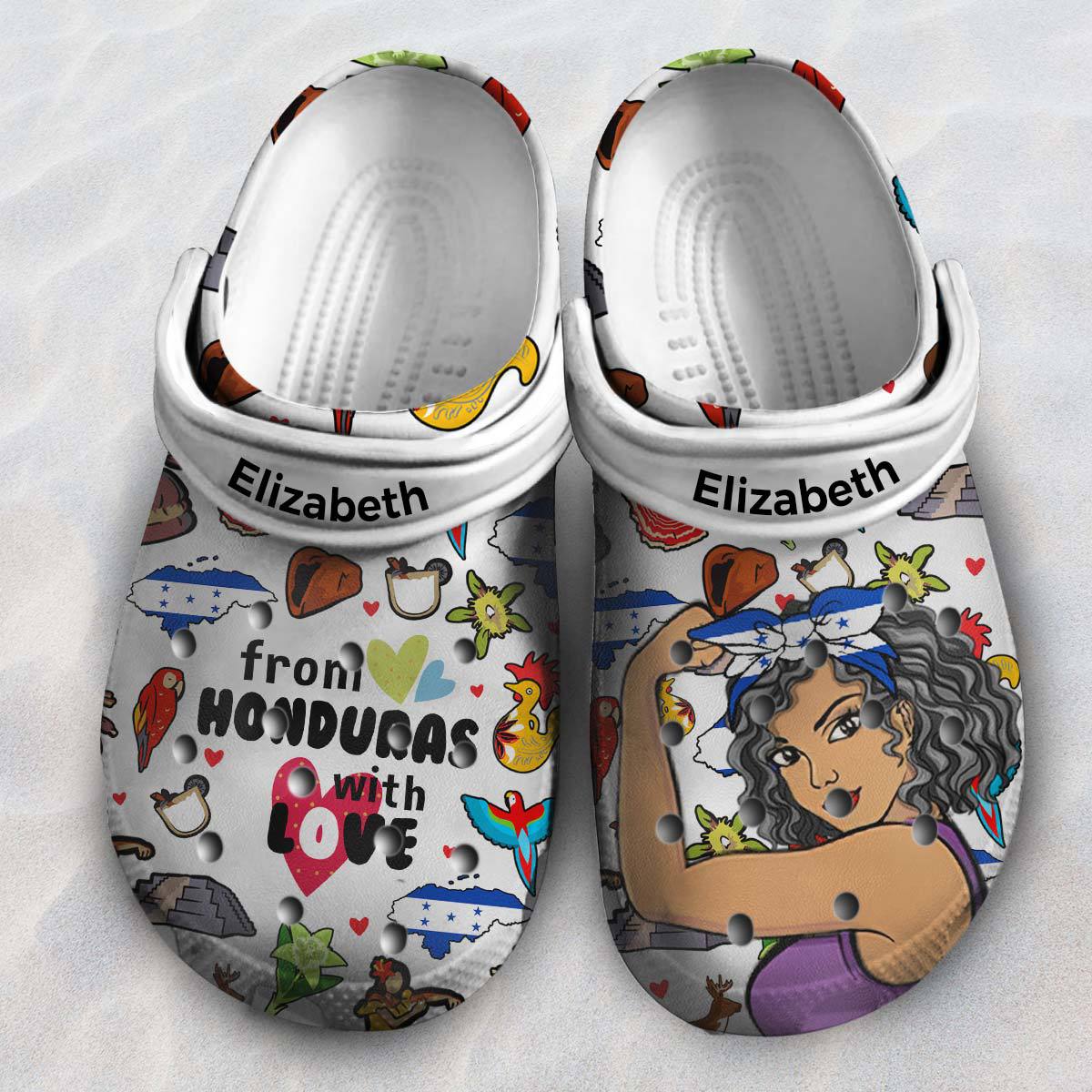 From Honduras With Love Custom Clogs Shoes