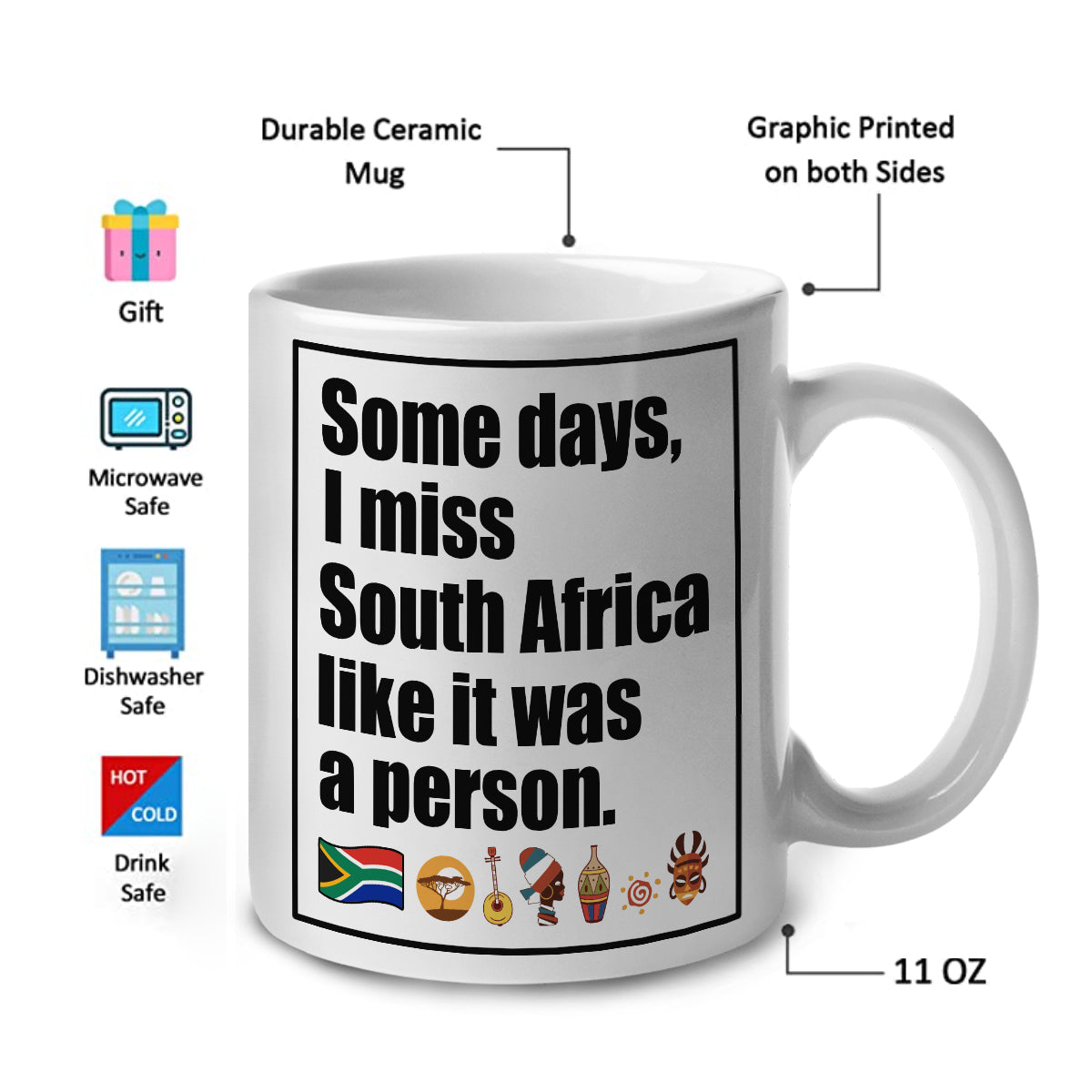 I Miss South Africa Like It Was A Person T-shirt