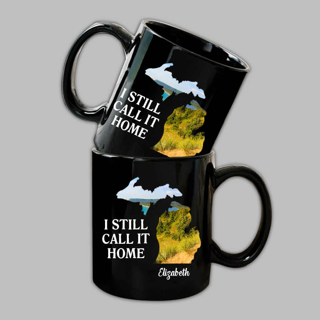 I Still Call It Home Personalized Michigan Mug