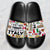 I Just To Go To Italy Slide Sandals For Italian