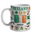 Custom Ireland Coffee Mug Cup With Your Name