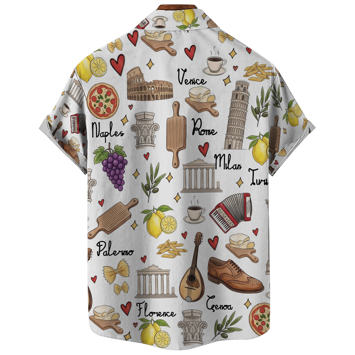 Italy Hawaiian Shirt For Vacation And Travel Lovers