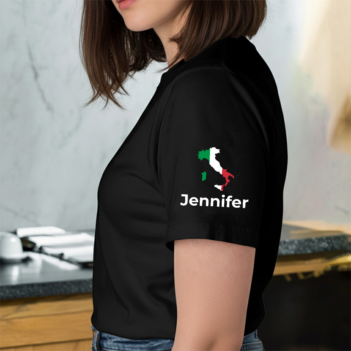 Custom I'm Not Yelling I'm Italian T-shirt And Name