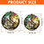Italia Personalized Window Hanging Suncatcher Ornament