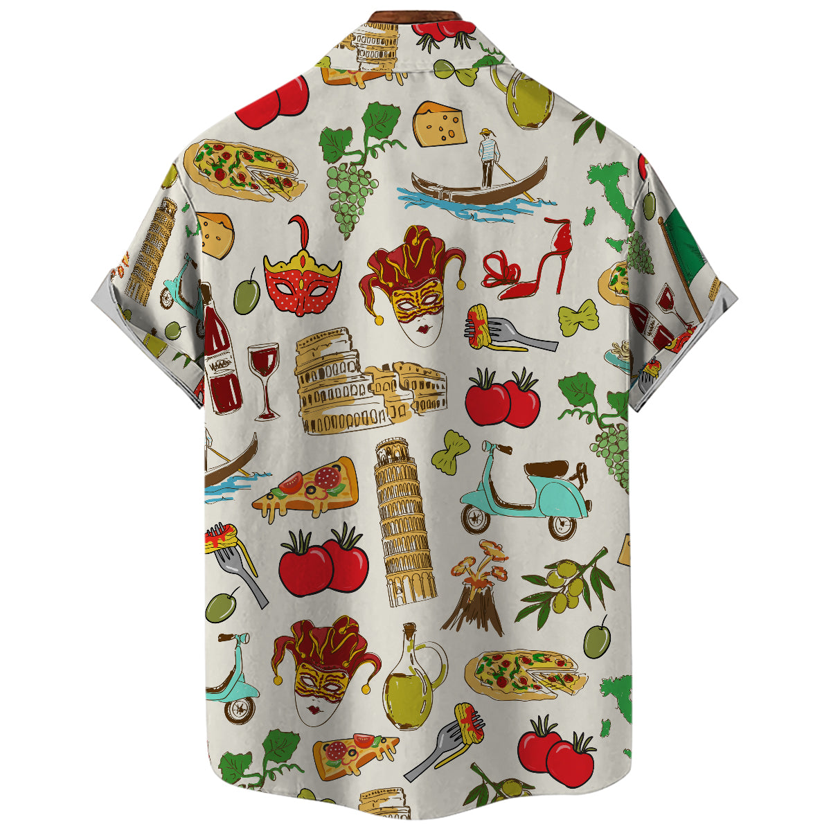 Italy Italia Hawaiian Shirt For Vacation And Travel Lovers