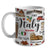 Custom Italy Italia Coffee Mug Cup With Symbols