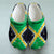 Custom Jamaica Clogs Shoes With Flag Tie Dye