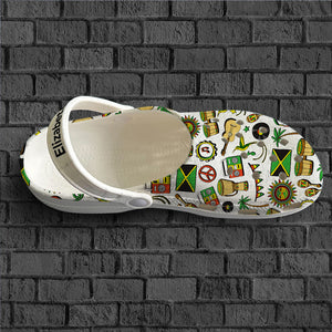 Custom Jamaica Clogs Shoes, Jamaica It's Where My Story Begins