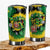 Jamaica Personalized Tumbler With Symbols Tie Dye