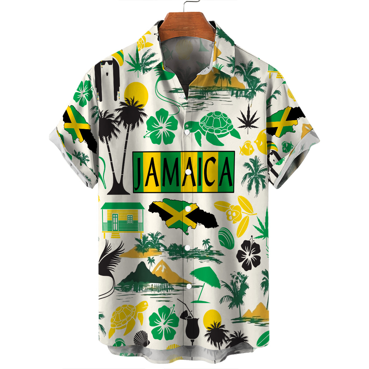 Jamaica Hawaiian Shirt For Jamaican