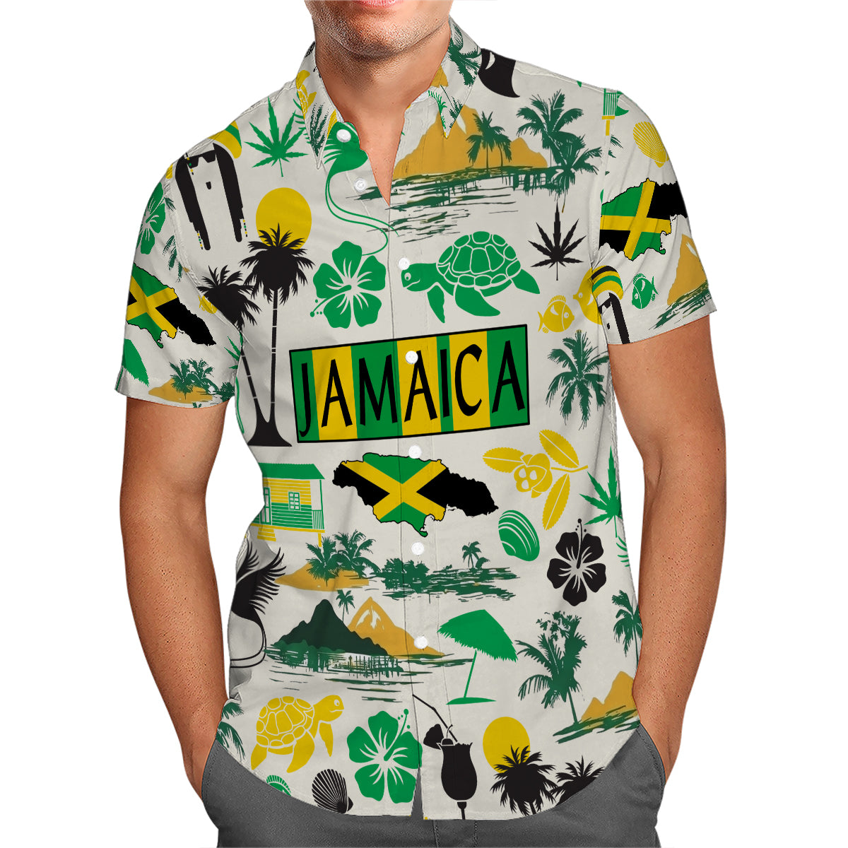 Jamaica Hawaiian Shirt For Jamaican