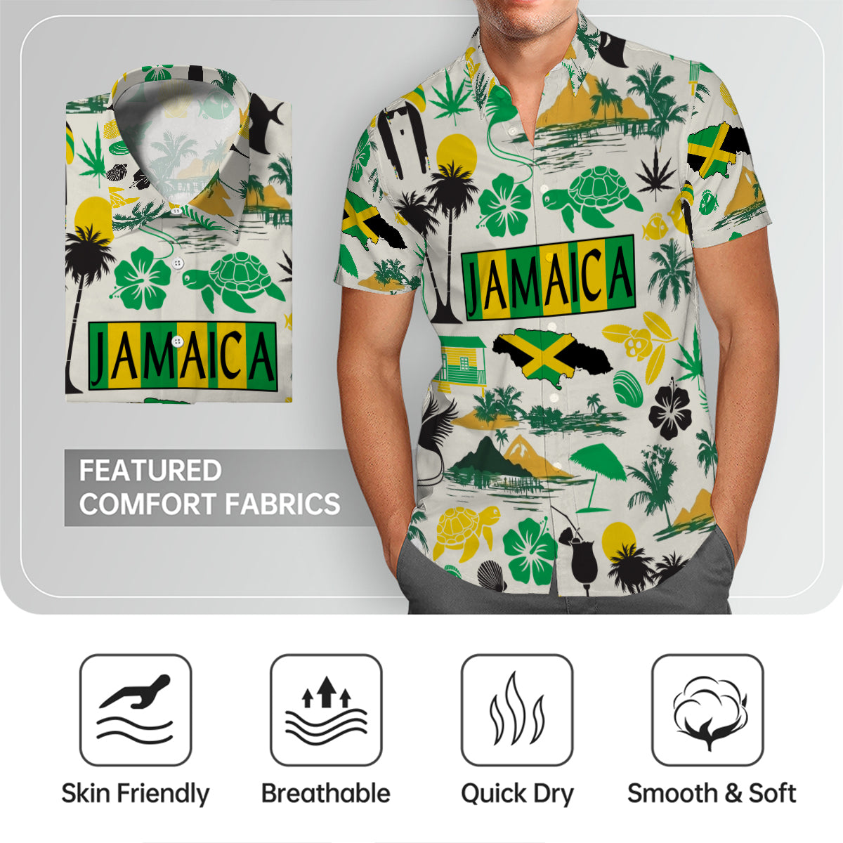 Jamaica Hawaiian Shirt For Jamaican