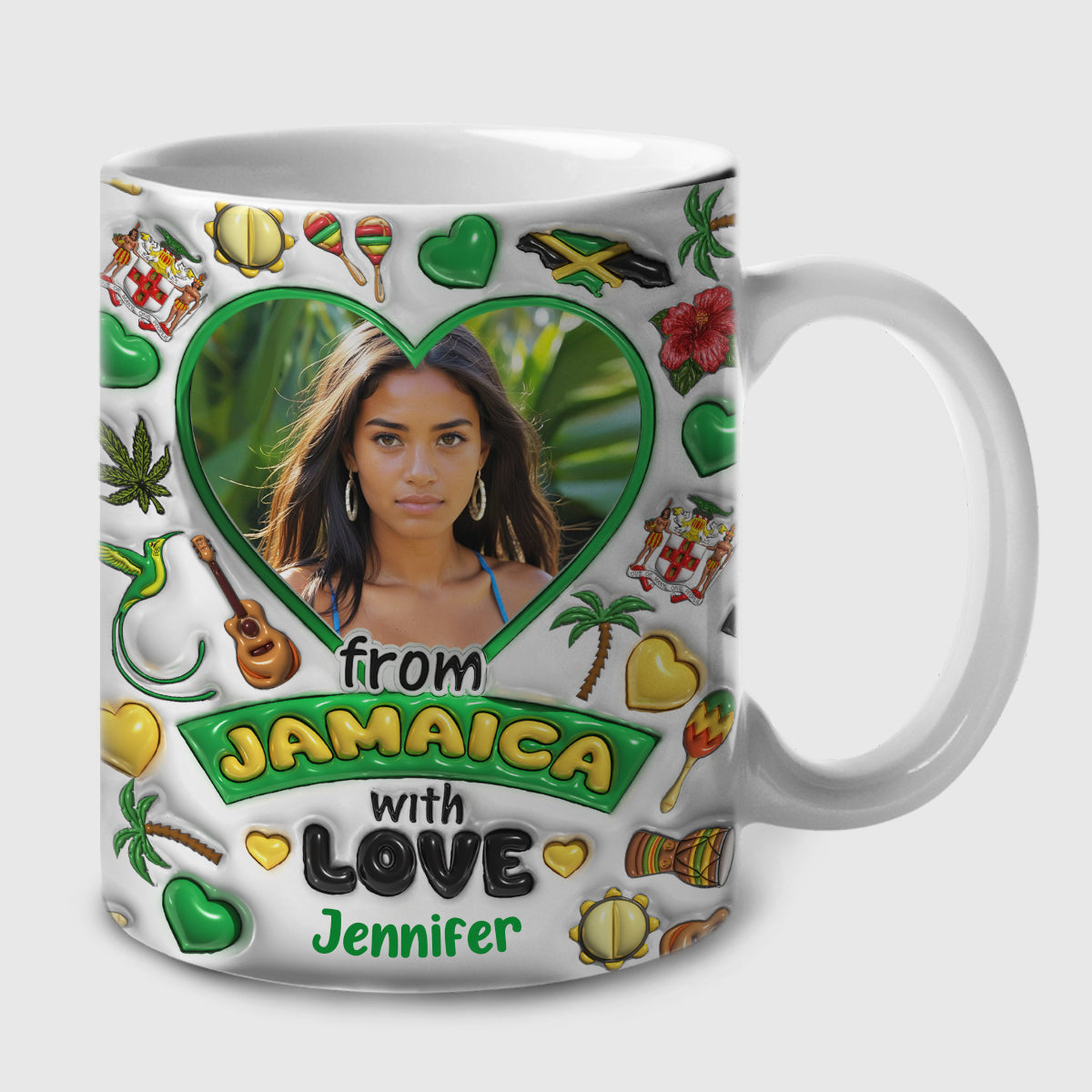 From Jamaica With Love Coffee Mug With Your Name